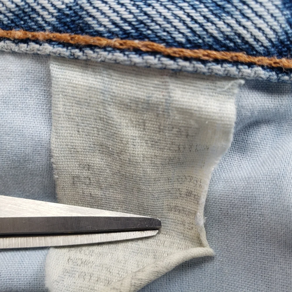 Y2K Tommy Hilfiger Light Blue Straight Leg Jeans!!! - Picture 3 of 12